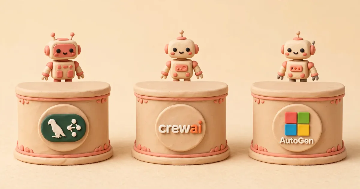 LangGraph vs CrewAI vs AutoGen: When to use each one — my honest comparison after shipping in all three