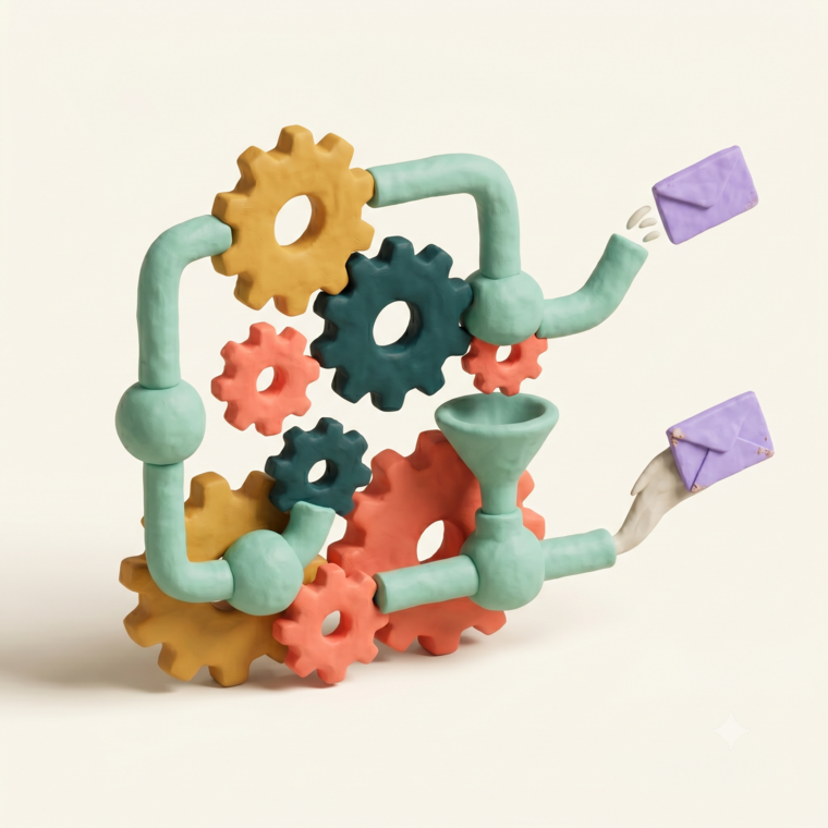 Clay + n8n Outbound Engine — clay illustration
