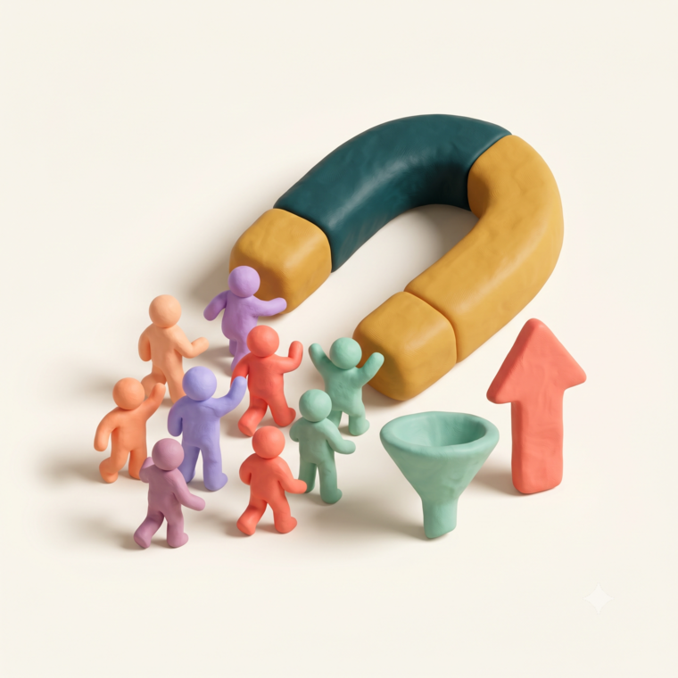 GTM Lead Intelligence Sprint — clay illustration